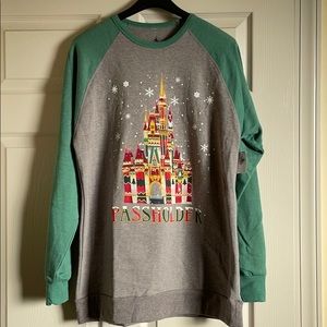 Brand New WDW Passholder Christmas Sweatshirt